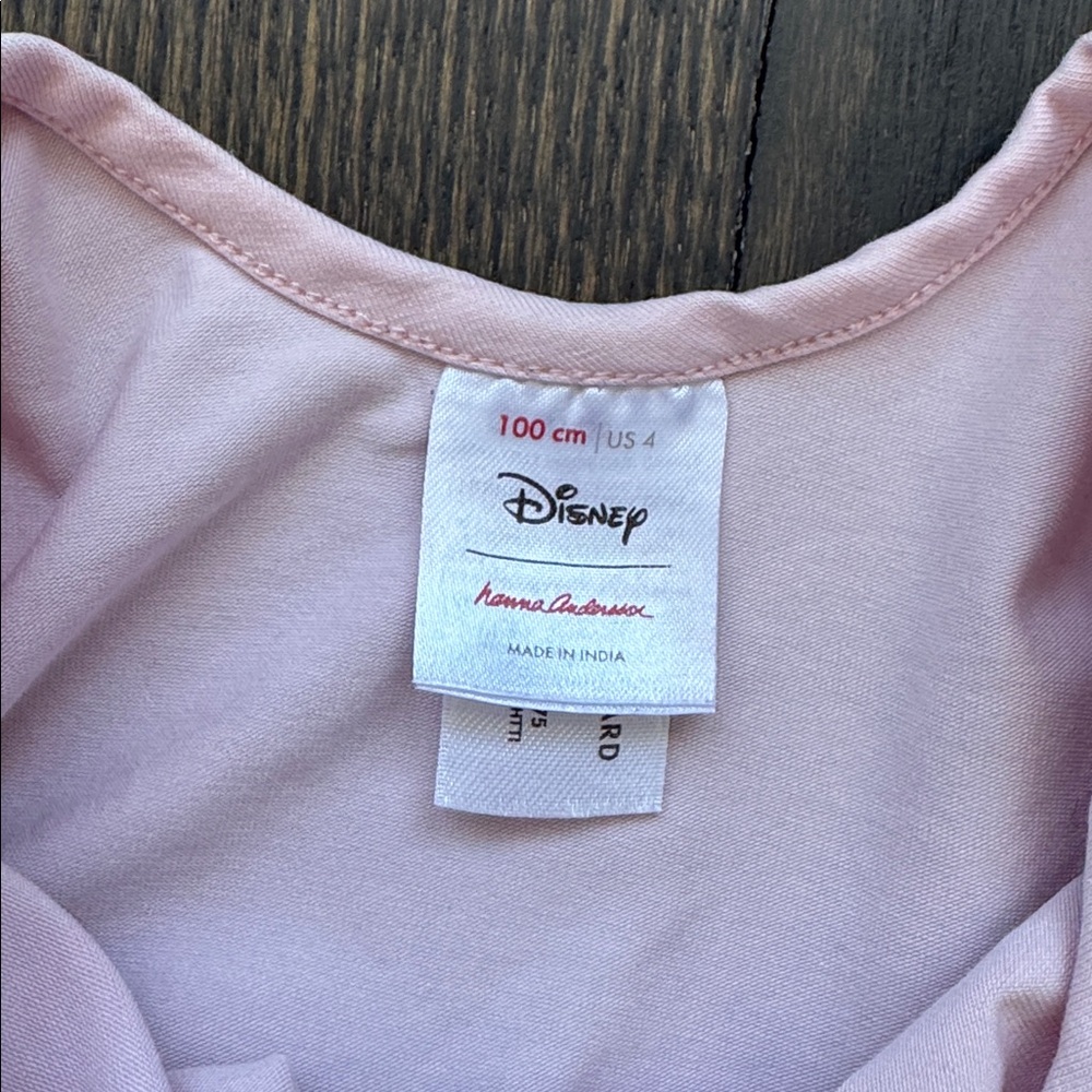 Hanna Andersson Disney Princess Long Sleeve Tulle Dress - Picture 7 of 8